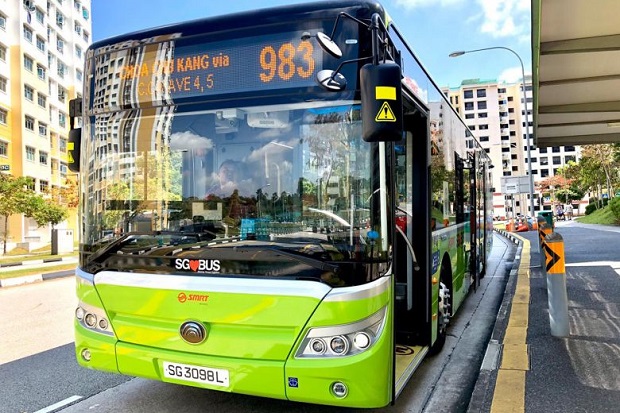 Chi phí du lịch Singapore 3 ngày - xe bus