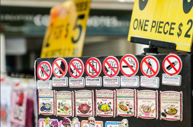 Chi phí du lịch Singapore 3 ngày - không nhai kẹo cao su