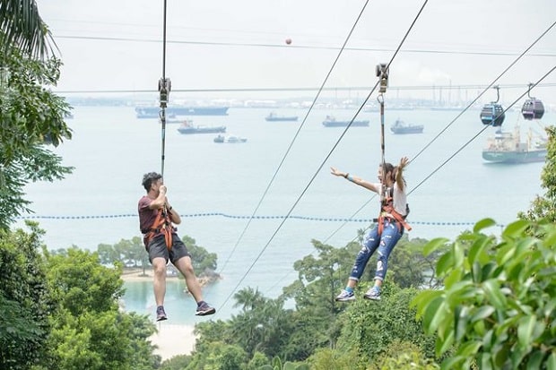 du lịch đảo Singapore - Mega Adventure Park