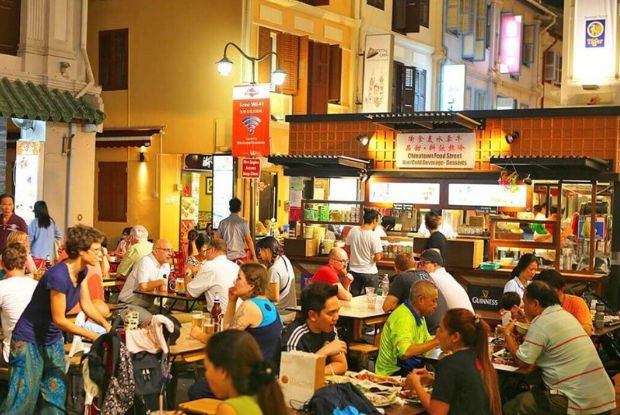Kinh nghiệm du lịch Singapore và Malaysia - Khu chợ ẩm thực