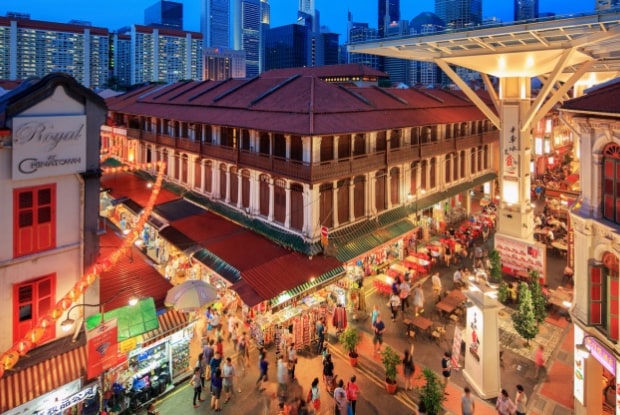 Thưởng thức đồ ăn ở Chinatown Singapore - Mua sắm ở Chinatown Singapore 
