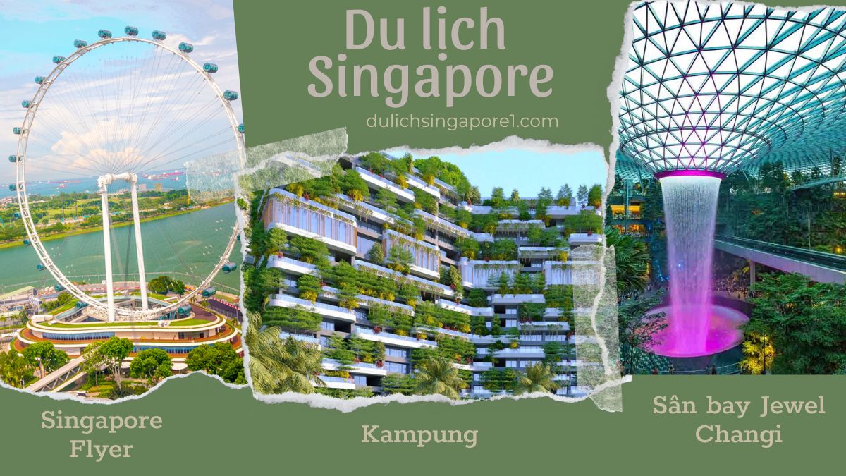 Tour du lịch Singapore 2023 từ Đà Nẵng - Đảo quốc Sư tử