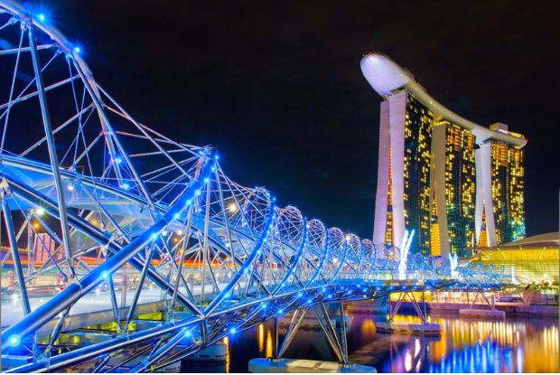 Tour du lịch singapore 4 ngày 3 đêm - Cầu Helix